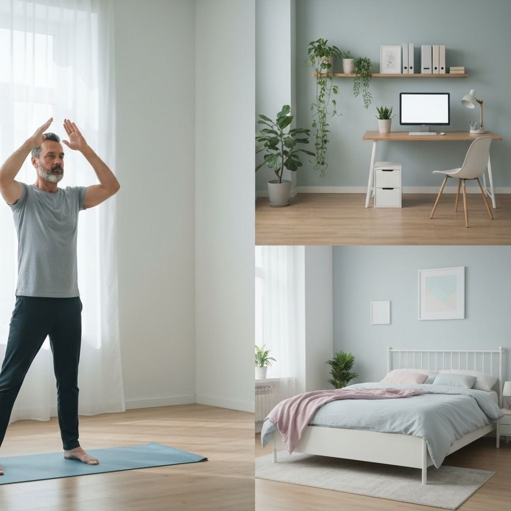 Peaceful rest and balanced recovery environment